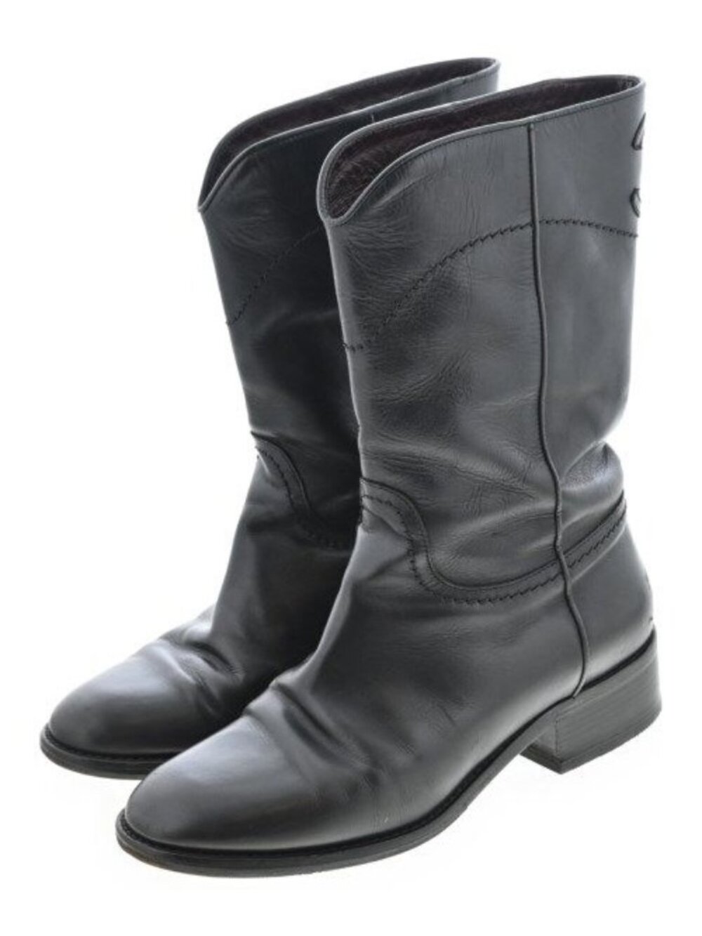 Chanel Boots Black